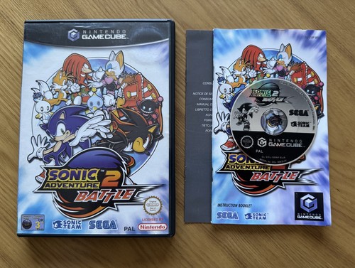 Sonic Adventure 2 (2001) GameCube box