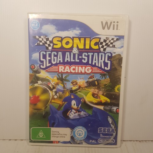Sonic & Sega All-Stars Racing (2010) Wii box