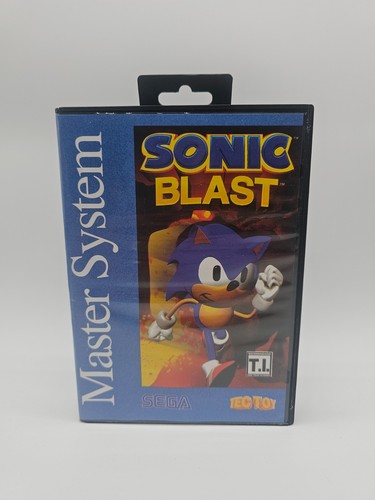 Sonic Blast (1996) Master System box