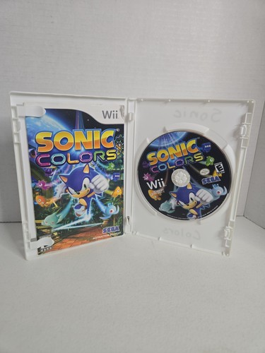 Sonic Colors (2010) Wii U box