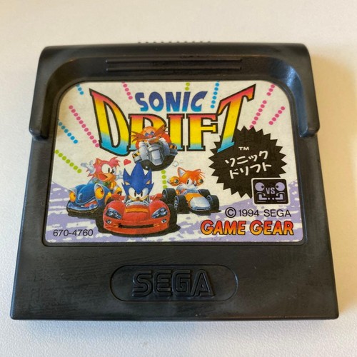 Sonic Drift (1994) Game Gear box