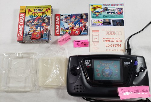 Sonic Drift 2 (1995) Game Gear box