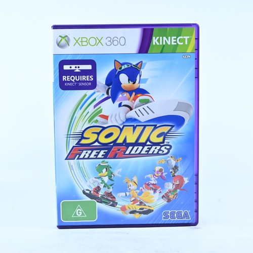 Sonic Free Riders (2010) Xbox 360 box