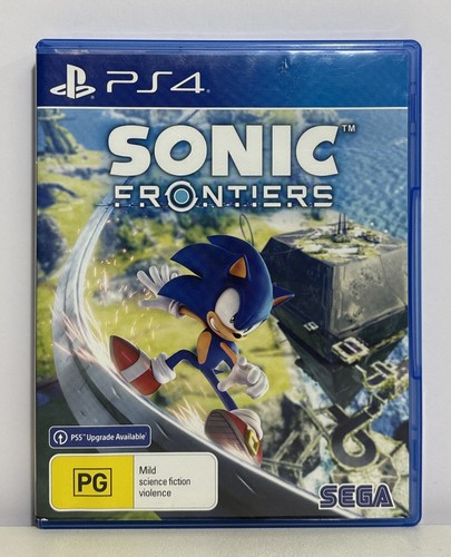 Sonic Frontiers (2022) Nintendo Switch box