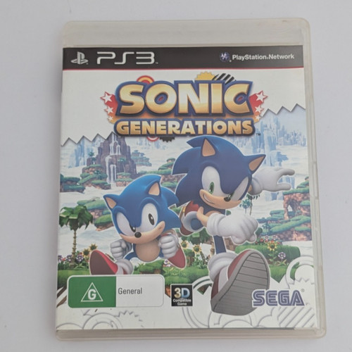 Sonic Generations (2011) Xbox One box