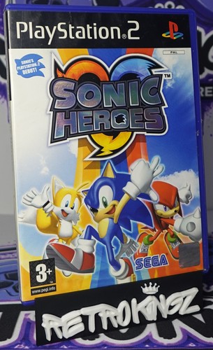 Sonic Heroes (2003) GameCube box