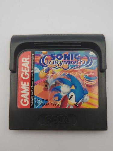 Sonic Labyrinth (1995) Game Gear box