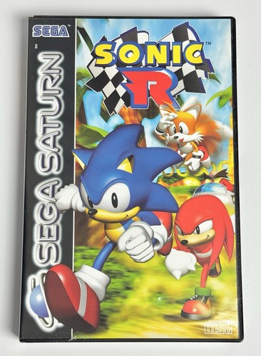 Sonic R (1997) Sega Saturn box