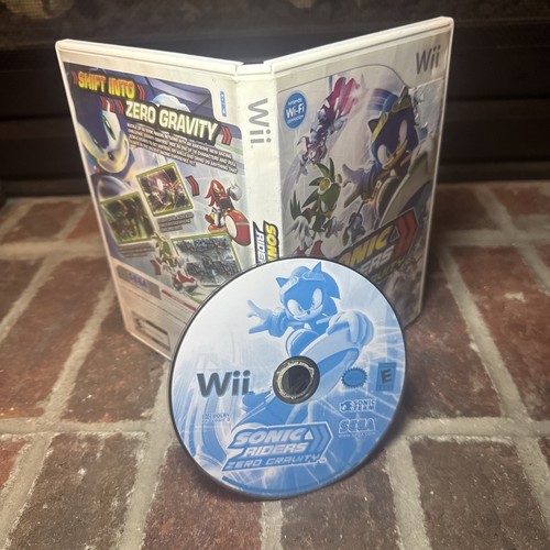 Sonic Riders: Zero Gravity (2008) Wii box