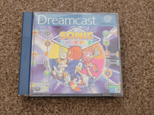 Sonic Shuffle (2000) Dreamcast box