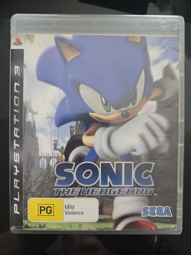 Sonic the Hedgehog (2006) PlayStation 3 box