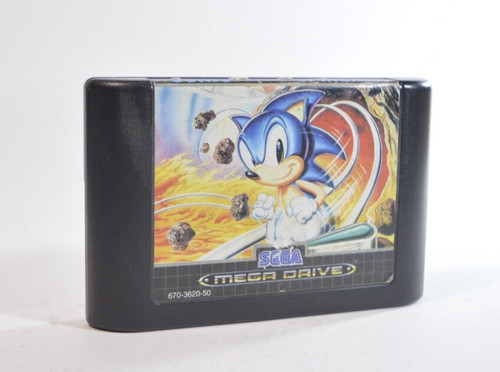 Sonic the Hedgehog Spinball (1993) Mega Drive box