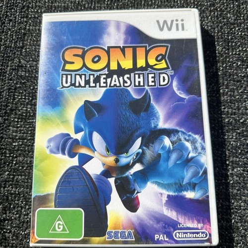 Sonic Unleashed (2008) PlayStation 2 box