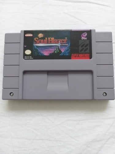 Soul Blazer (1992) SNES box