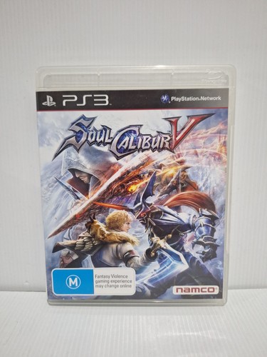 Soulcalibur V (2012) PlayStation 3 box