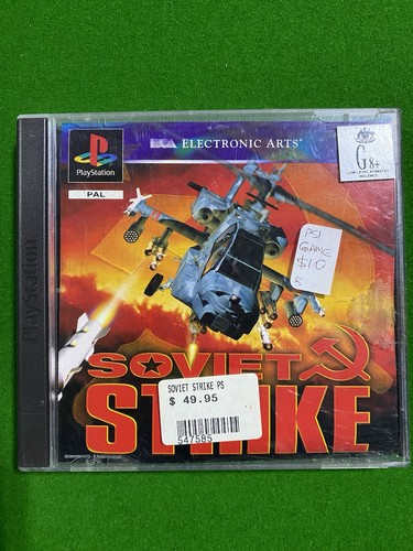 Soviet Strike (1996) PlayStation box