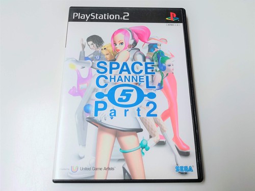Space Channel 5: Part 2 (2002) PlayStation 2 box