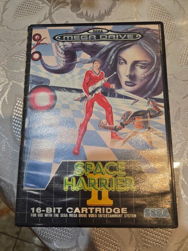 Space Harrier II (1988) Mega Drive box