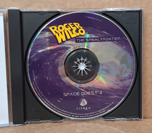 Space Quest 6: The Spinal Frontier (1995) Mac box