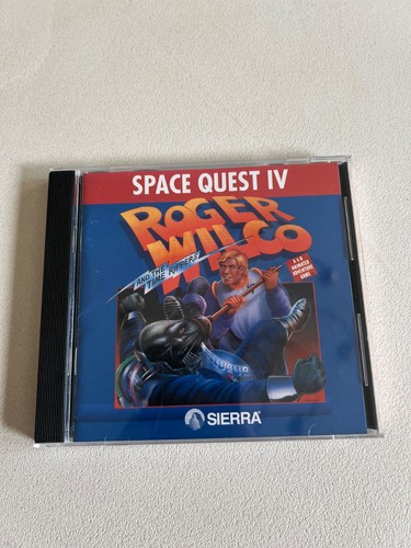 Space Quest IV: Roger Wilco and the Time Rippers (1991) Mac box