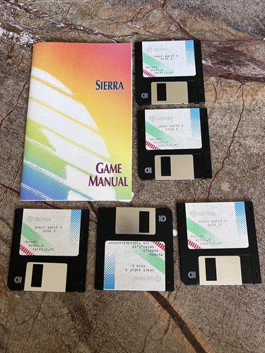 Space Quest V (1993) Windows box