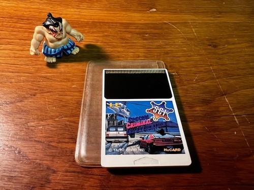 Special Criminal Investigation (1989) TurboGrafx-16 / PC Engine box