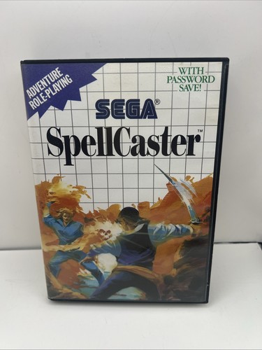 SpellCaster (1988) Master System box