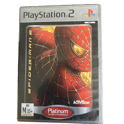 Spider-Man 2 (2004) PlayStation 2 box
