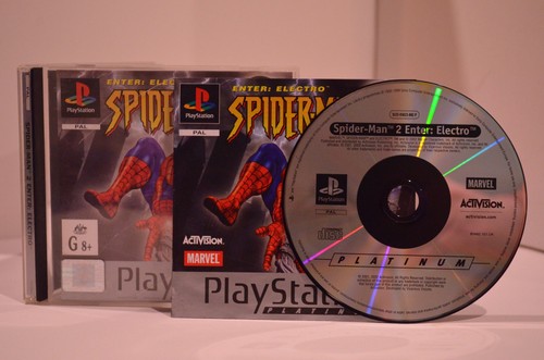 Spider-Man 2: Enter: Electro (2001) PlayStation box