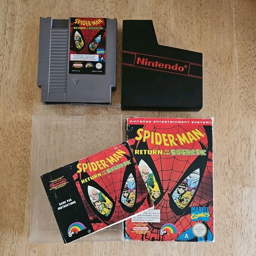 Spider-Man: Return of the Sinister Six (1992) Game Gear box