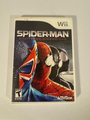 Spider-Man: Shattered Dimensions (2010) Wii box