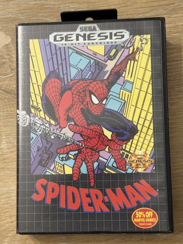 Spider-Man vs. The Kingpin (1990) Mega-CD box