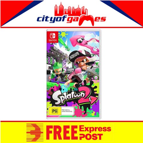 Splatoon 2 (2017) Nintendo Switch box