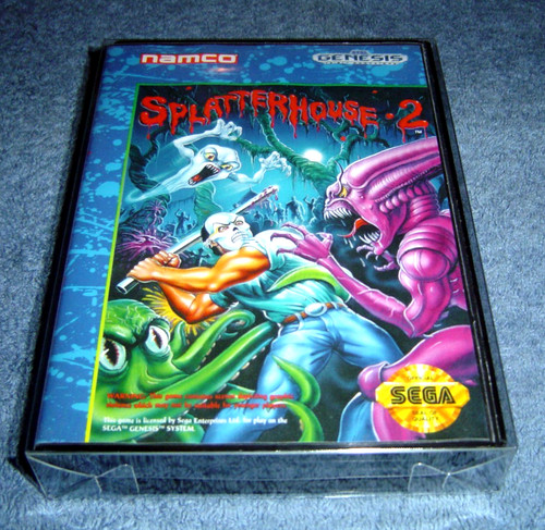 Splatterhouse 2 (1992) Mega Drive box