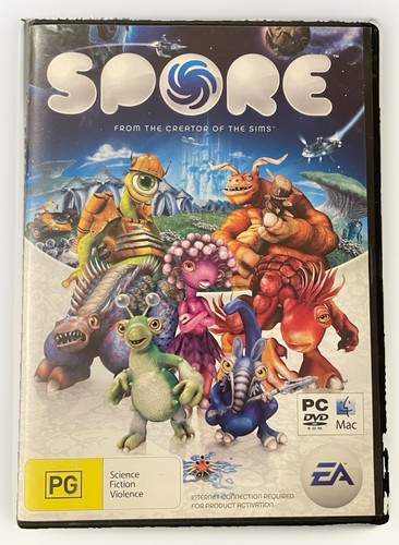 Spore (2008) Windows box