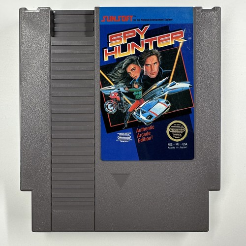 Spy Hunter (1983) Atari 8-bit box