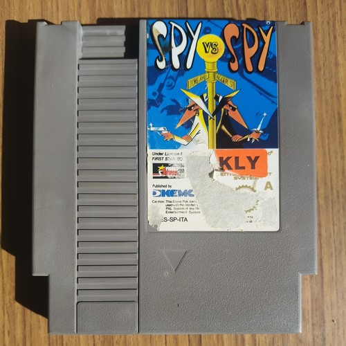 Spy vs. Spy (1984) NES box