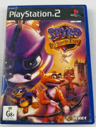Spyro: A Hero's Tail (2004) GameCube box