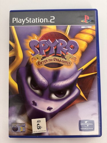 Spyro: Enter the Dragonfly (2002) GameCube box