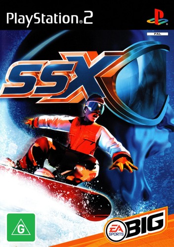 SSX (2000) PlayStation 2 box
