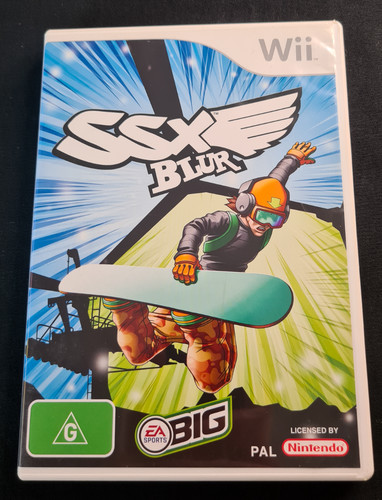 SSX Blur (2007) Wii box