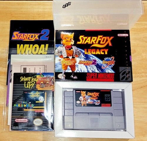 Star Fox 2 (2017) SNES box