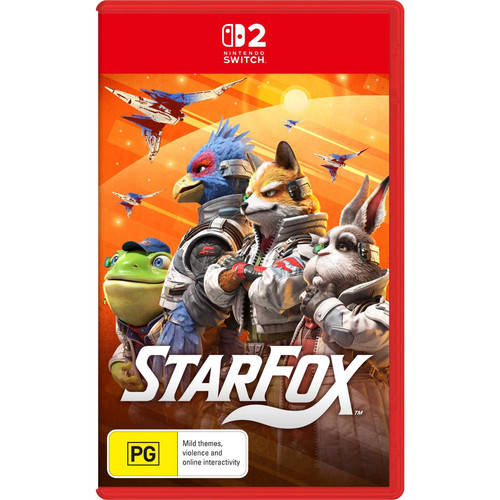Star Fox (2026) Nintendo Switch 2 box