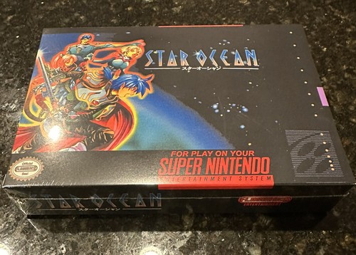 Star Ocean (1996) SNES box