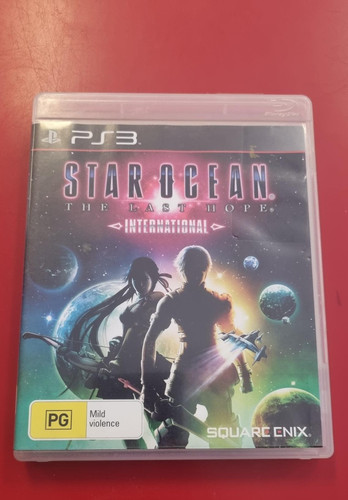 Star Ocean: The Last Hope (2009) PlayStation 3 box