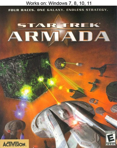 Star Trek: Armada (2000) PC box