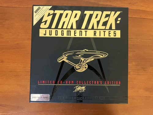 Star Trek: Judgment Rites (1993) Mac box