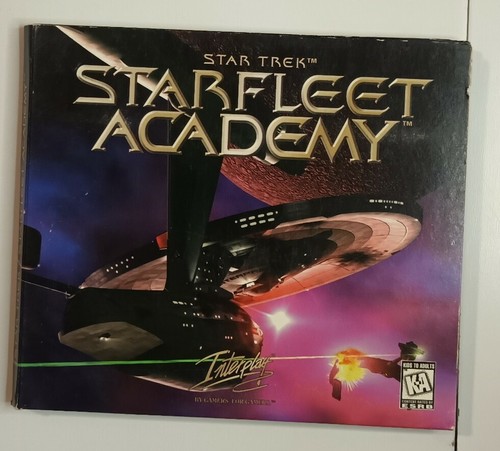 Star Trek: Starfleet Academy (1997) PC box