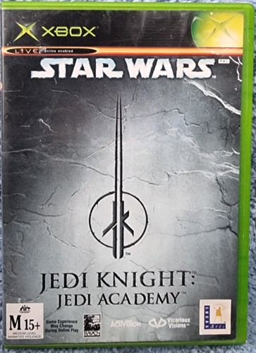 Star Wars Jedi Knight: Jedi Academy (2003) Nintendo Switch box