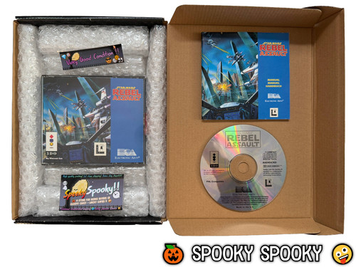 Star Wars: Rebel Assault (1993) Mega-CD box
